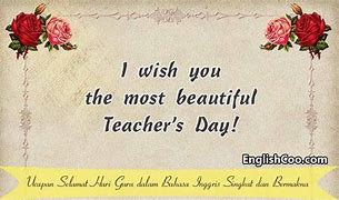 Content image for Ucapan Hari Guru Sedunia dalam Bahasa Inggris: Ucapan dan Kata-kata Bijak untuk Guru